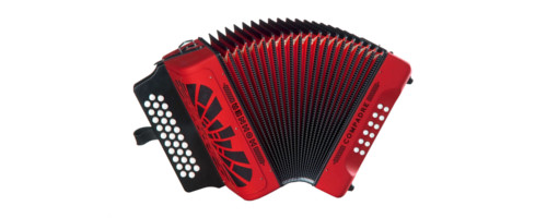 Acordeon Hohner Compadre Rojo