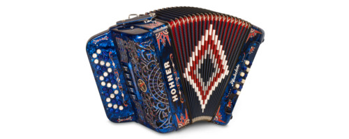 Acordeones Hohner Anacleto Azul