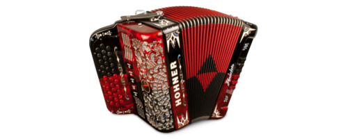 Acordeones Hohner Anacleto Rojo