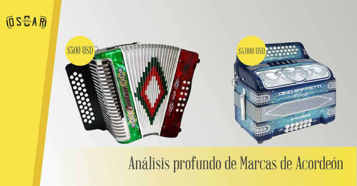 marcas de acordeones