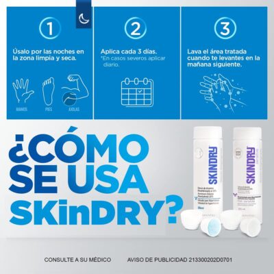Cómo se usa SKinDRY