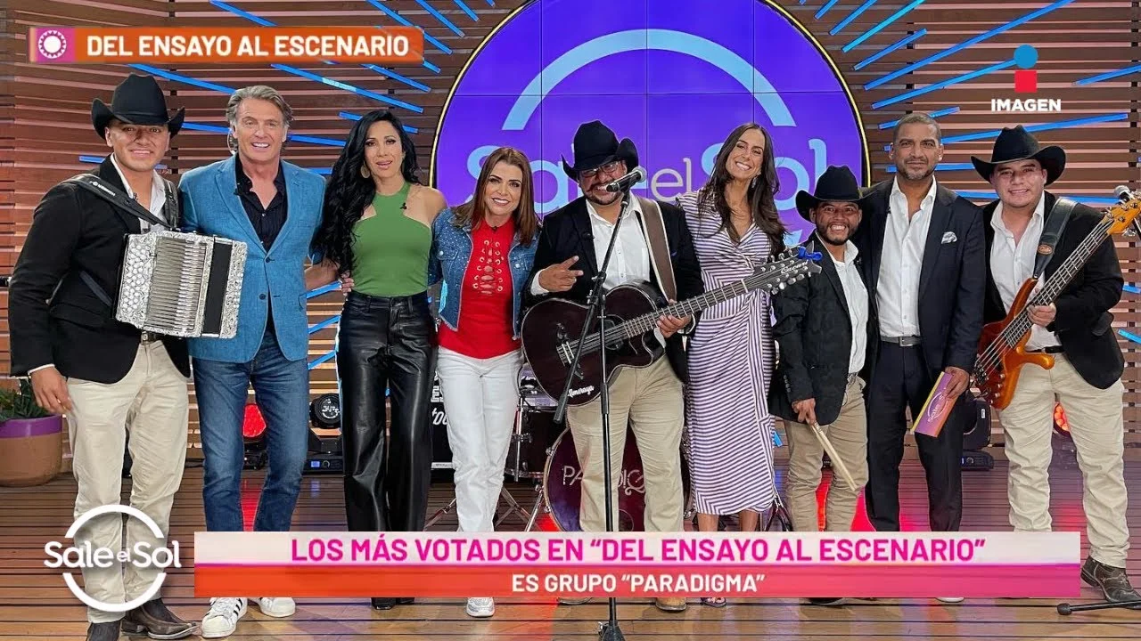 Oscar Zuñiga En Sale el Sol Programa de Televisión Nacional